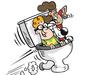 Tina and Tom's Time Travelling Toilet by Chris Taylor and James Crabtree. For Kids News