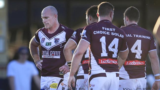 Matt White’s career is officially over after Burleigh’s loss to Easts. Picture: SMP Images