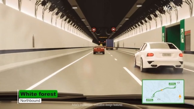 NorthConnex tunnel will have lighting displays inside