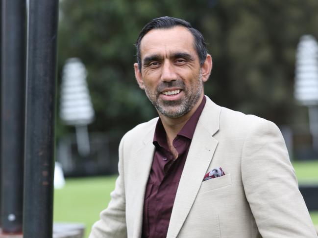 Adam Goodes cuts a dapper figure at the  David Jones AW'19 Launch at MONA in Hobart.  Picture: David Caird