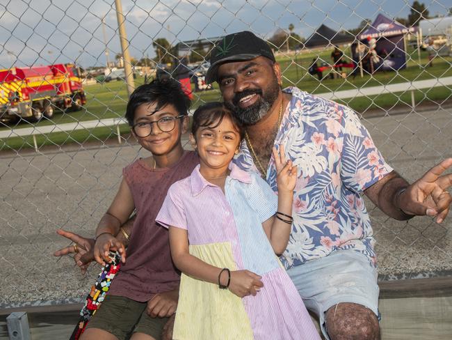 Mohan Sivasi, Raksha Mohan, Rishen Mohan Mildura Show 2024. Picture: Noel Fisher