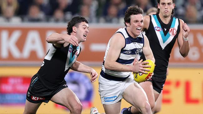 Will Max Holmes reach the heights Patrick Dangerfield predicts? Picture: Mark Stewart