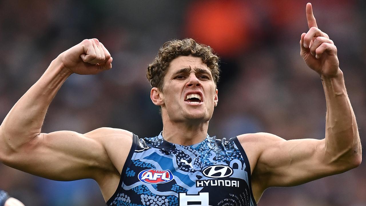 Charlie Curnow has emerged as one of the best forwards in the league. Picture: Getty Images