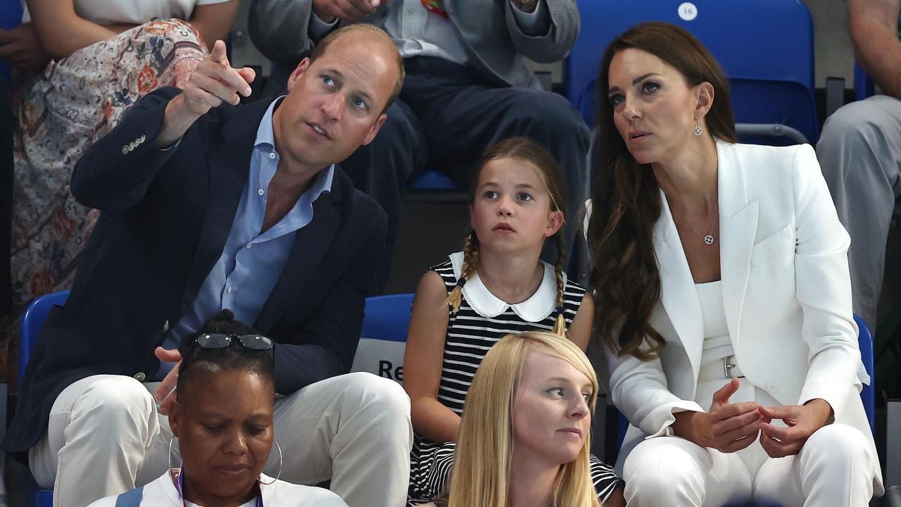 Prince William, and Catherine, Duchess of Cambridge with thier daughter Princess Charlotte Picture: Michael Klein