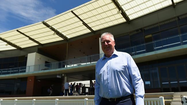 Brisbane Lions CEO Greg Swann likes the look of Brighton Homes Arena. Picture: Albert Perez / Getty Images