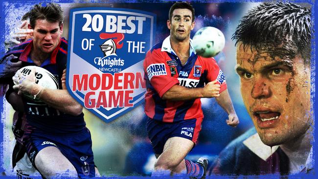 Newcastle Knights best 20 players of the modern era