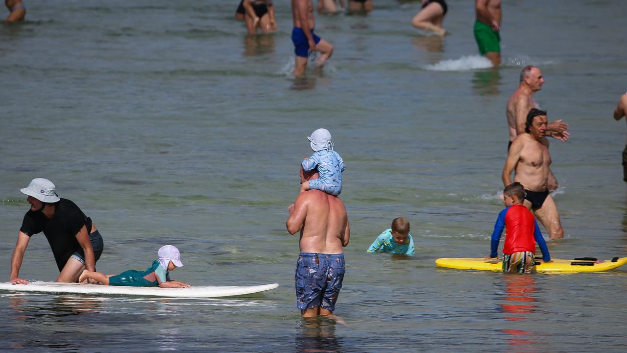 Etiquette expert Anna Musson urged those using paddleboards and surfboards to take care around others. Picture: NCA Newswire / Gaye Gerard