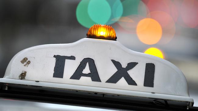 Dr Asher said taxis could offer people doing it tough a safer and more convenient method of getting to and from vaccination appointments. Picture: AAP Image/Joel Carrett