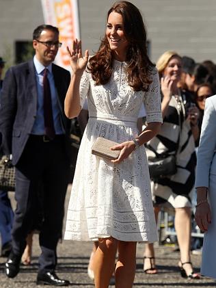 After days of formality on their royal tour of Australia, Kate and ...