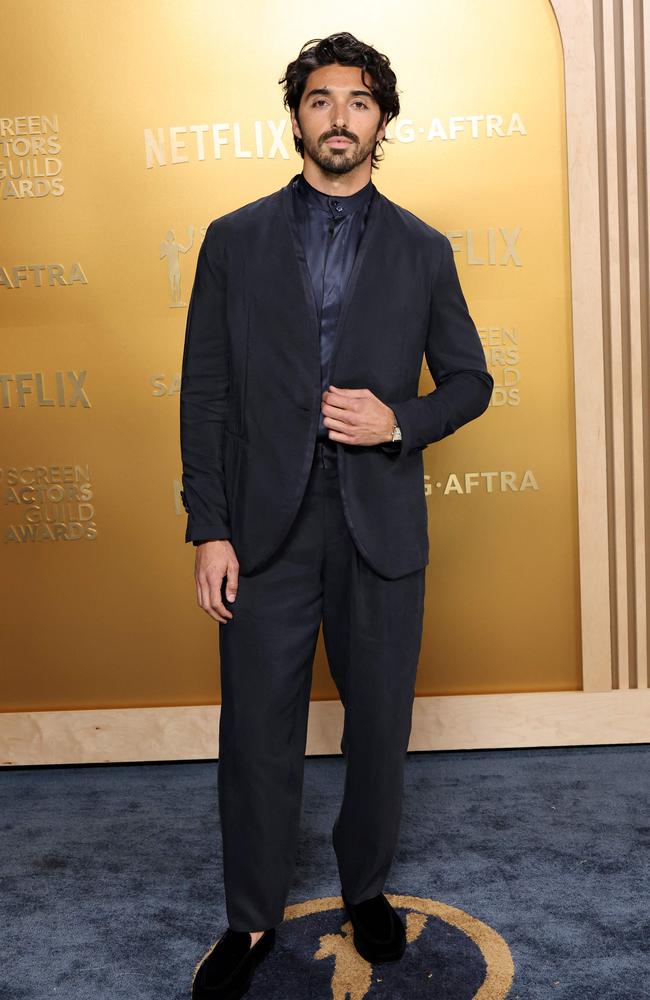 Taylor Zakhar Perez attends the 31st Annual Screen Actors Guild Awards in LA. Picture: Amy Sussman/Getty Images/AFP