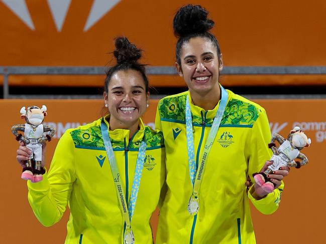 Mariafe Artacho del Solar and Taliqua Clancy, who claimed silver at the 2022 Commonwealth Games, are regularly major medal hopes. Picture: Getty Images