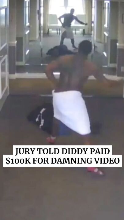 Jury told Combs paid $100k for damning hotel video