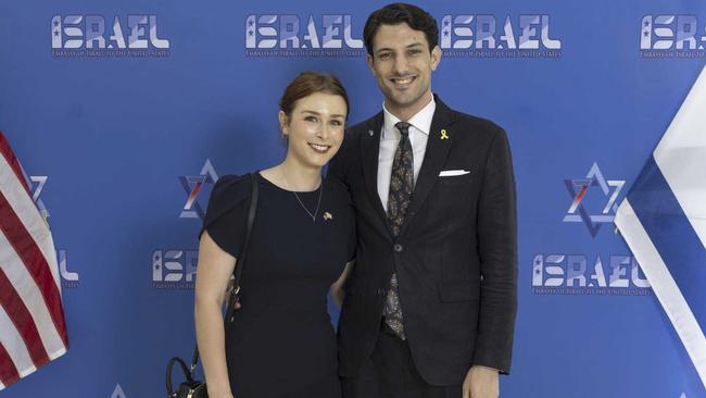 Yaron Lischinsky, right, and Sarah Milgrim, who were shot and killed while leaving an event at a Jewish museum in Washington.