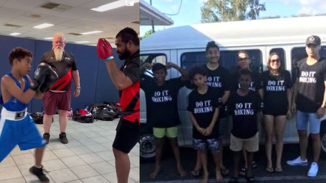 Boxing coach Zap De Jong has been devastated after discovering his van was stolen. Source: Supplied by Zap De Jong