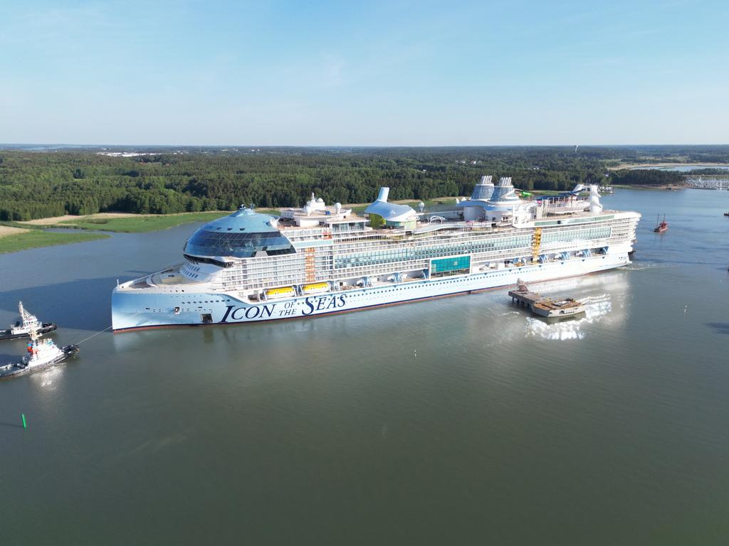 Icon of the Seas: The world's biggest cruise ship is almost ready