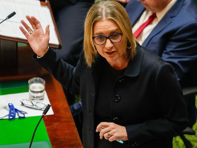 A week ago, the Premier unveiled the government’s long-awaited family violence package to tackle the scourge. Picture: Getty Images