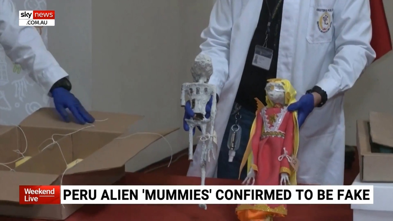 Peru ‘alien mummies’ confirmed to be fake Gold Coast Bulletin