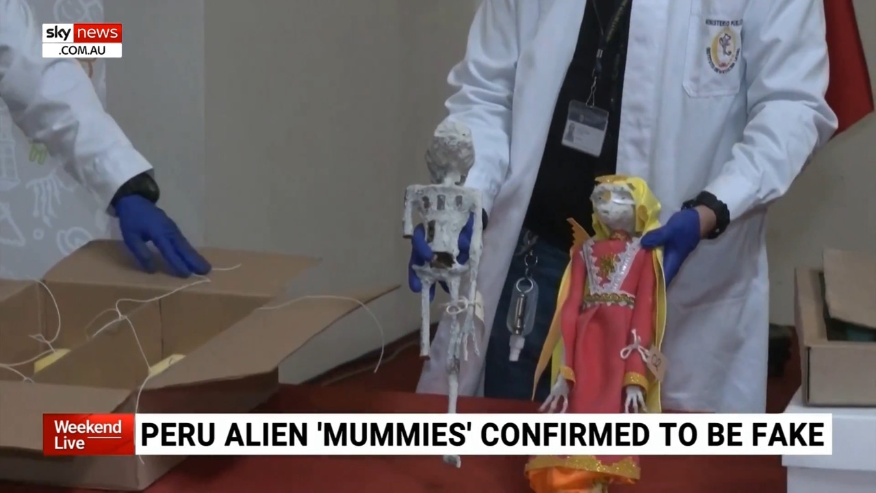 Experts reveal alien ‘corpse’ mummies found in Peru last year are fake