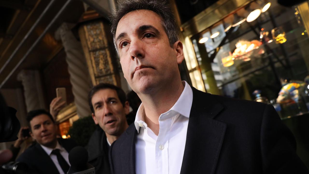 Donald Trump’s former lawyer Michael Cohen was jailed for campaign finance violations, of which he alleges the President was aware. Picture: Spencer Platt/Getty Images