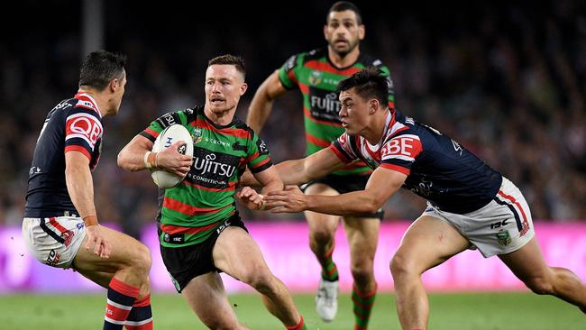 Souths teammate Damien Cook will also make his Roos debut. (AAP Image/Dan Himbrechts)