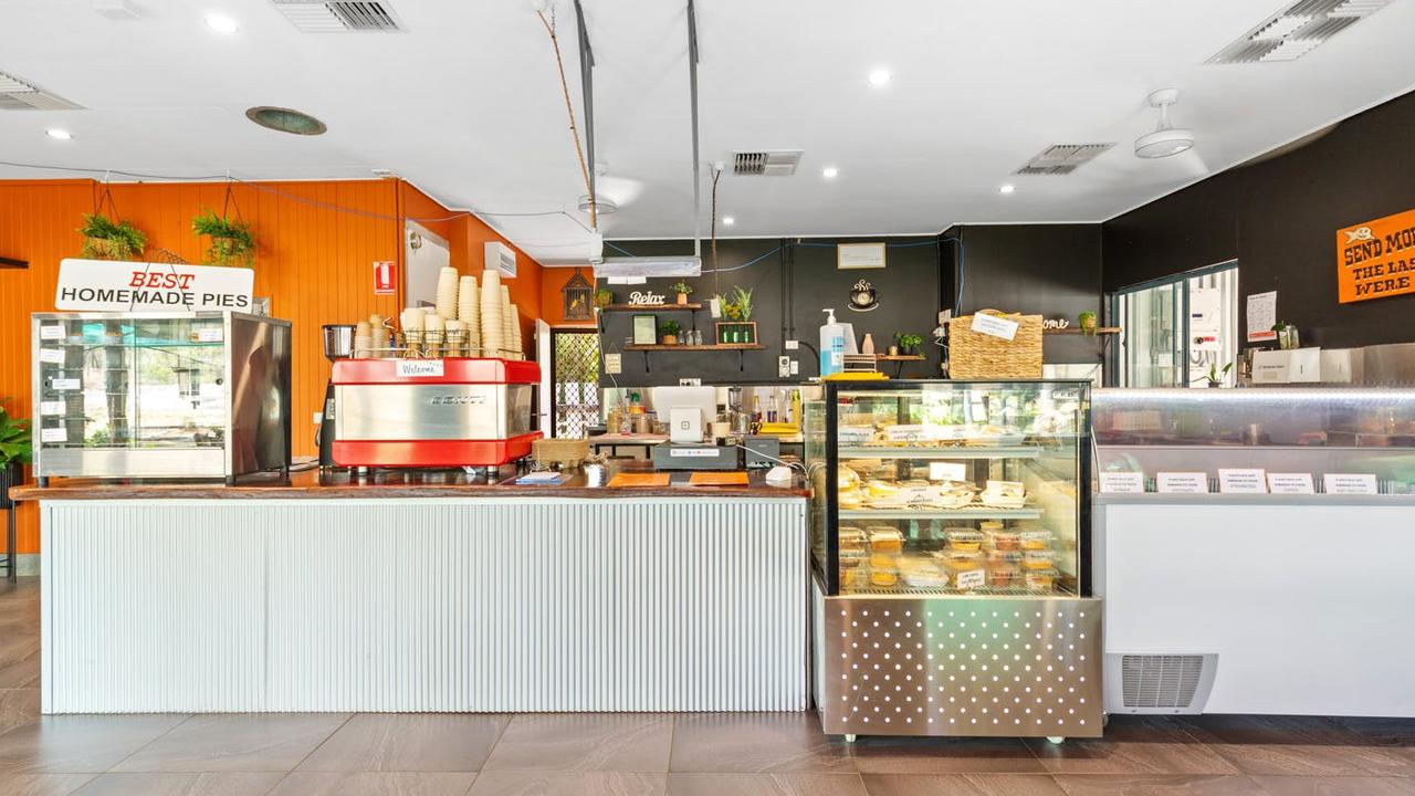 Flaggy Rock Cafe, an iconic roadside cafe on the Bruce Highway, is up for sale. Picture: Elders Real Estate Rockhampton