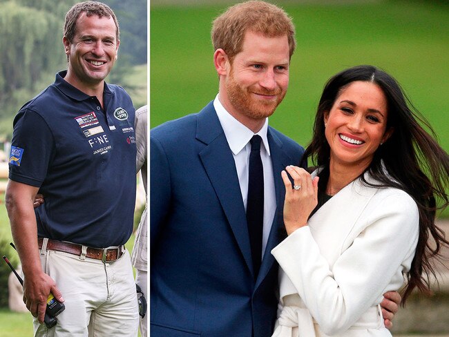 Peter Phillips is an example that Harry and Meghan could follow. Picture: Hollie Adams/AFP