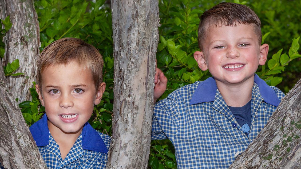 MY FIRST YEAR 2024: Bowenville State School Prep students Harry (left) and Ryder.