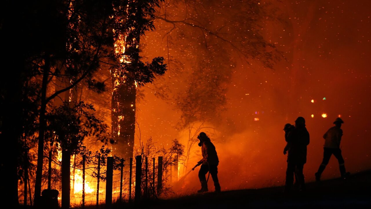 Man dies in bushfire on New South Wales north coast