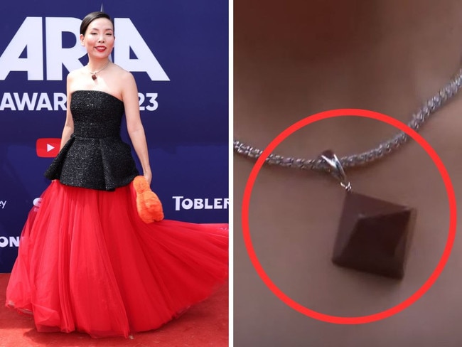 Aussie star’s bizarre red carpet detail