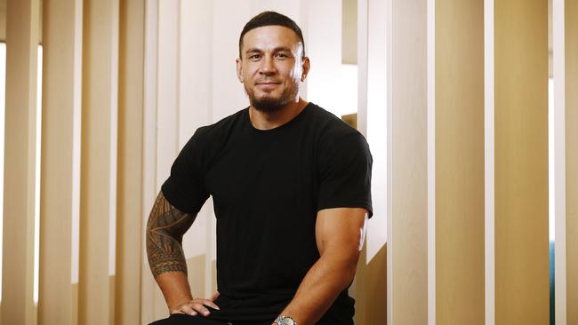 Sonny Bill Williams will hit the headlines again with his new autobiography You Can’t Stop The Sun From Shining. Picture: Sam Ruttyn