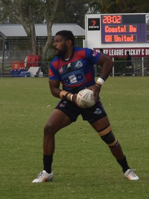 Open men's grand final between GH United and Coastal Balaz at the Mackay Indigenous Rugby League Carnival. Picture: Mitch Bourke.
