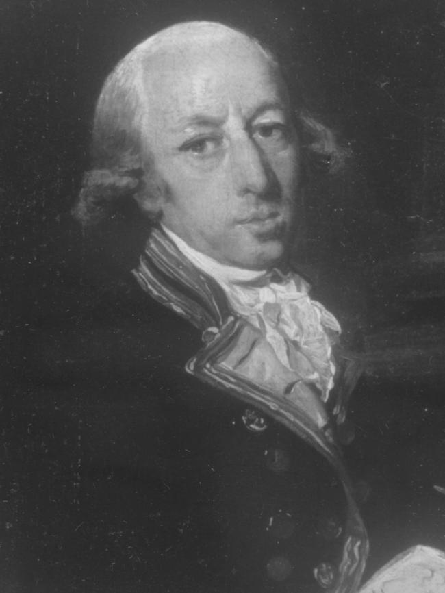 Governor Arthur Phillip.