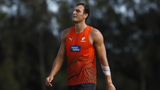 Braydon Preuss could play his first game for the Giants this weekend. Picture: Getty Images