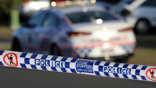 Police have declared a crime scene after a disturbance in Moorooka. Picture: David Clark