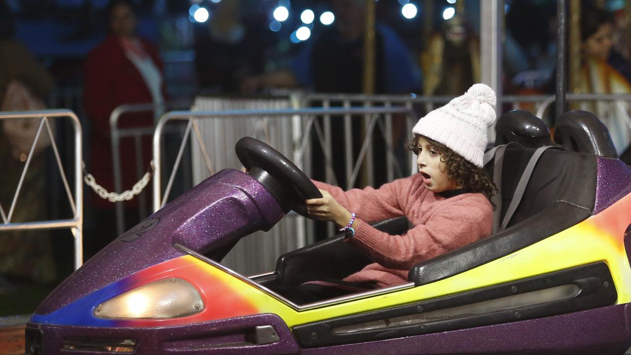 The festival includes carnival rides, markets and food.