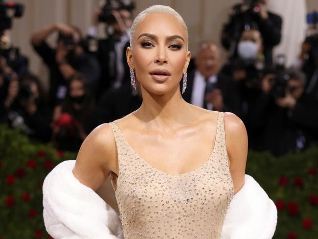 NEW YORK, NEW YORK - MAY 02: Kim Kardashian attends The 2022 Met Gala Celebrating "In America: An Anthology of Fashion" at The Metropolitan Museum of Art on May 02, 2022 in New York City. (Photo by John Shearer/Getty Images)