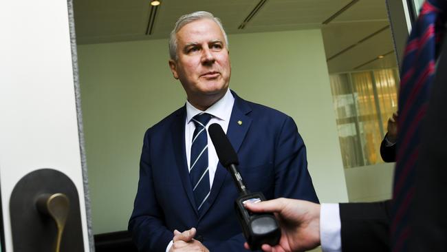 Ousted Nationals leader Michael McCormack. Picture: AAP