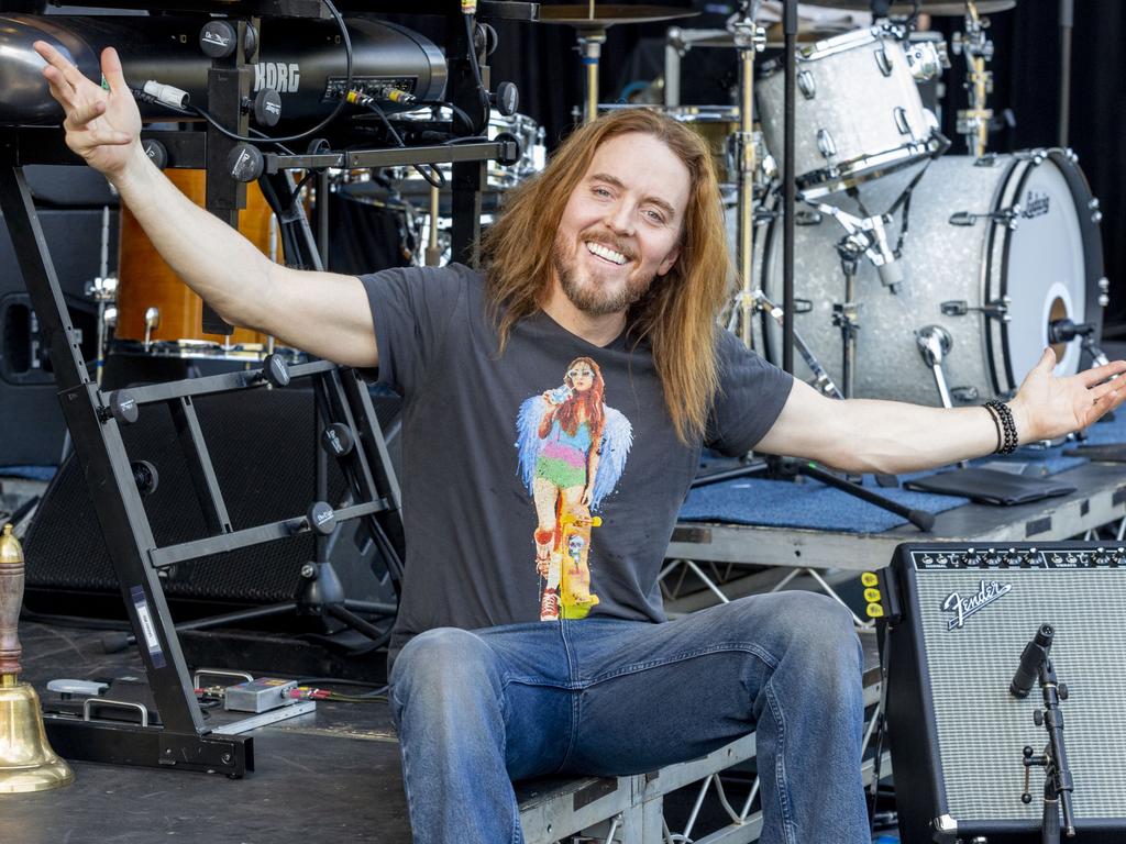 Comedian, actor, writer, musician, poet, composer, and songwriter Tim Minchin is in town and incredibly excited to put on a show for Darwin. Picture: Floss Adams.