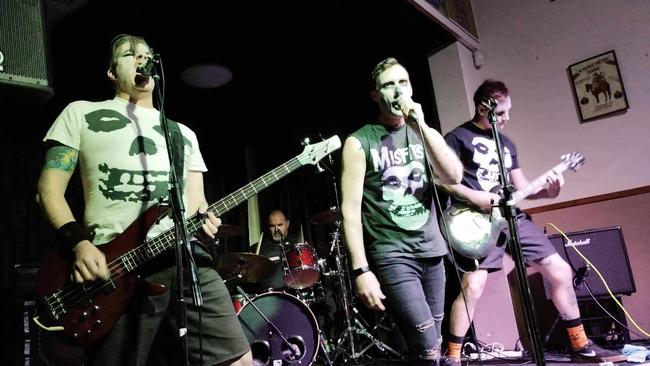 Teenagers From Mars – Adelaide band tribute to The Misfits. Picture: Supplied