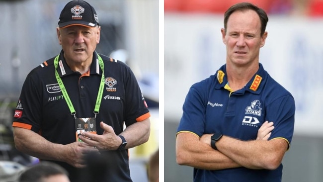 The Wests Tigers were set to hold a meeting with Justin Holbrook, unbeknownst to coach Tim Sheens.