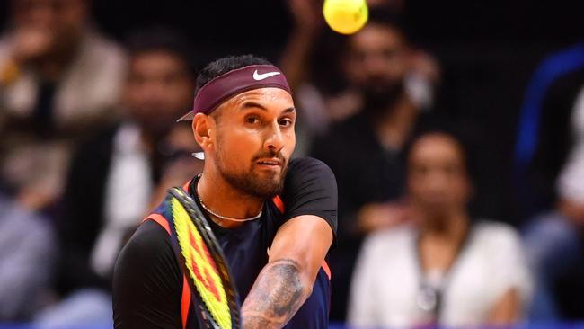 Australia's Nick Kyrgios came under fire for his late withdrawal from the United Cup.