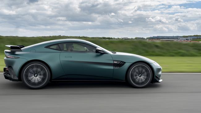 Driving the Vantage is harsh on your body.