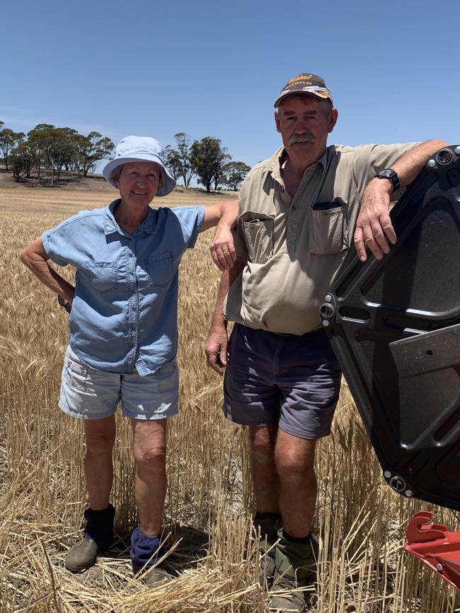 Kathy and Dennis Saunders, Seldom Seen Farm, Northam, WA.