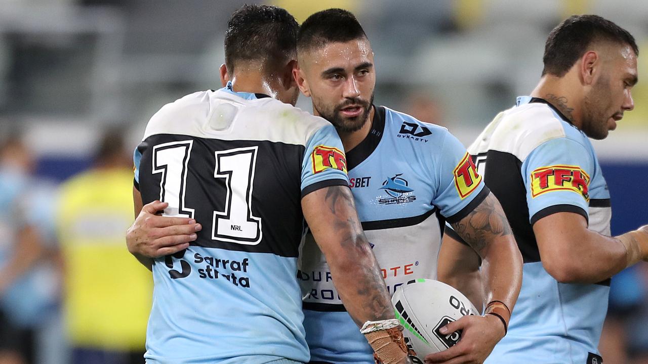 Nrl 2020 Wade Graham Shaun Johnson Cronulla Sharks Vs Dragons Round 5 Au