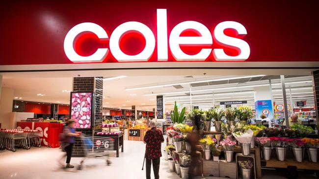 Coles is restructuring its health, beauty and home categories. Picture: Ian Waldie