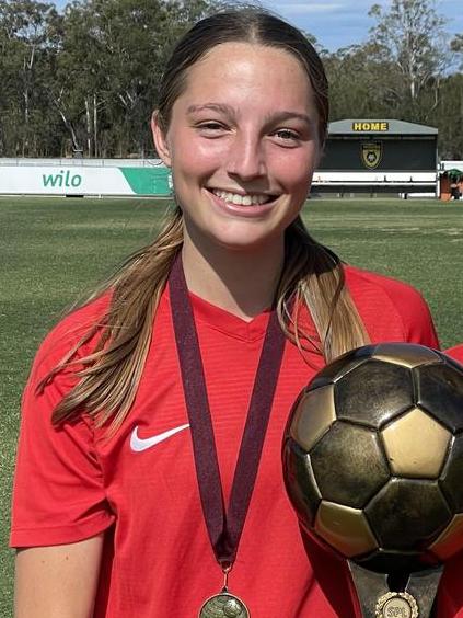 Kelvin Grove State College senior girls' star Tully Heatley.