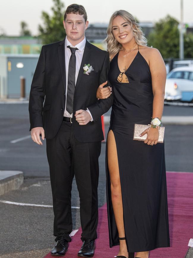 Harry McPhee and Isabella Sandell. St Ursula's College formal. Friday. 20th Nov 2020