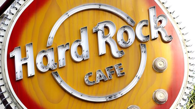 The Hard Rock Cafe in Surfers Paradise. Picture: JERAD WILLIAMS