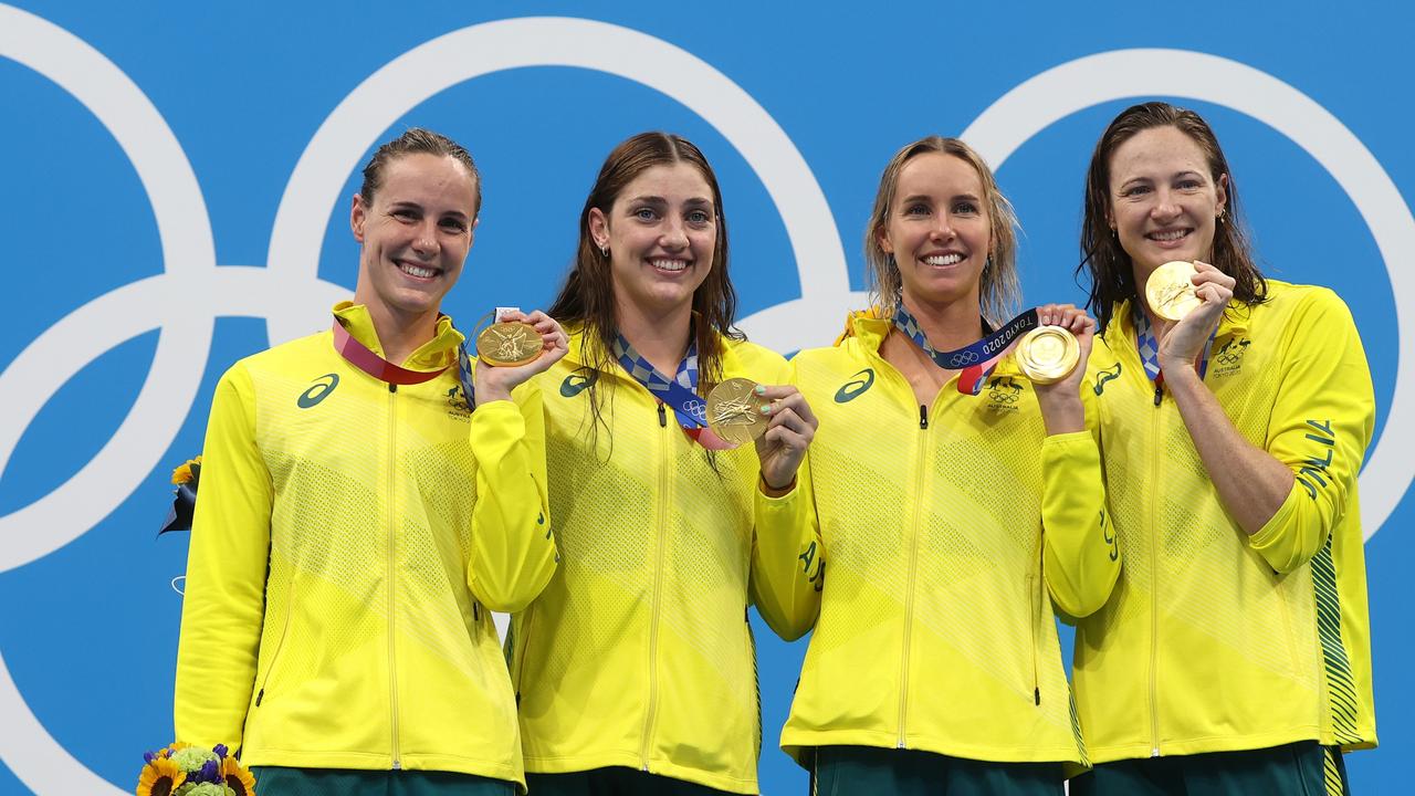 Tokyo Olympics swimming results, medals Podium photo controversy