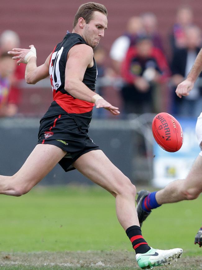 James Ferry in action for Essendon’s VFL team. Picture: Sarah Matray